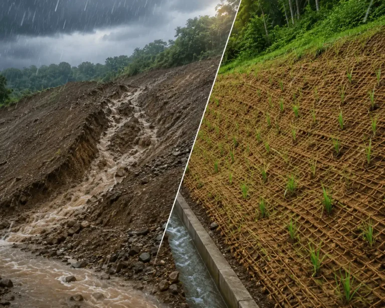 Cara Menjaga Tanah Tetap Stabil Saat Hujan